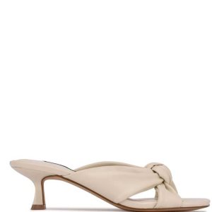 Nine West Dipa Absatz Badelatschen Sandalen Damen Weiß | GVWSPC-641