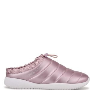 Nine West Echo Slip On Mules Sneakers Damen Metal Rosa | FYPJKB-681