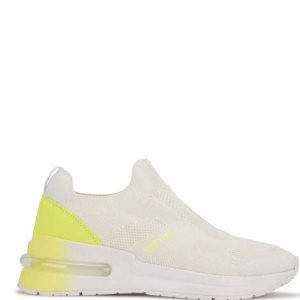Nine West Foto Slip On Sneakers Damen Weiß Hellgrün | RMPZHB-189