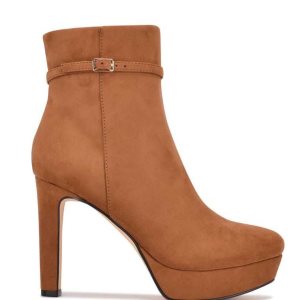 Nine West Gripe Kleider Stiefel Damen Braun | MHEWFJ-873