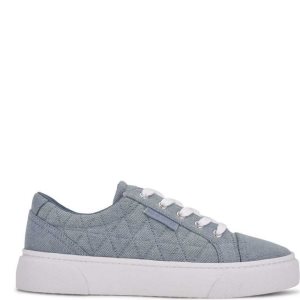 Nine West Hola Sneakers Damen Hellblau | UQHTRX-804