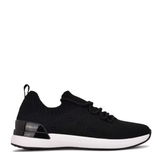 Nine West Knit Sneakers Damen Schwarz | PUJHWF-045