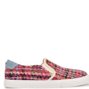 Nine West Lala Slip On Sneakers Damen Rosa Mehrfarbig | ZLXIJC-326