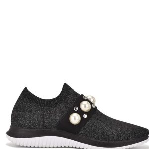 Nine West Milee Slip On Sneakers Damen Blau Grau | GHWQMX-109