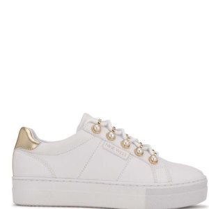 Nine West Prance Sneakers Damen Weiß | ODVZAE-371