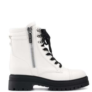 Nine West Prinze Lug Sole Stiefel Damen Weiß | PNZSYE-561