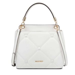 Nine West Ramsey Top Handle Bucket crossbody taschen Damen Weiß | CHEVRW-839