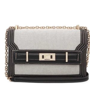 Nine West Sadie Convertible Xbody Flap crossbody taschen Damen Schwarz Mehrfarbig | AOJDWV-301
