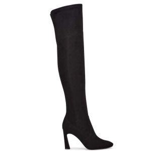 Nine West Sizzle Over The Knee Heel Stiefel Damen Schwarz | XYRISF-027