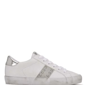 Nine West Sneaks Sneakers Damen Weiß Silber | UFMDHE-453
