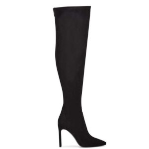 Nine West Tacy Over The Knee Stiefel Damen Schwarz | FXHGLI-937