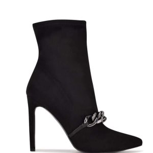 Nine West Timbaa Kleider Bootie Stiefel Damen Schwarz | YUDWXO-651
