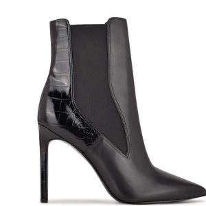 Nine West Topit Kleider Stiefel Damen Schwarz | PCQJMO-549