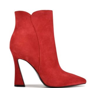 Nine West Torrie Kleider Stiefel Damen Rot | GUKNWT-712