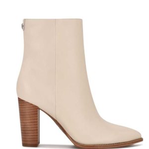 Nine West Tryme 9x9 Absatz Stiefel Damen Weiß | IWYXLC-792