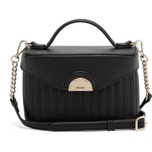 Nine West Wren Vanity Case crossbody taschen Damen Schwarz | NCTJWG-603